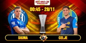Soi Kèo Sigma Vs Celje 0h45 Ngày 28_11 - UEFA Europa Conference